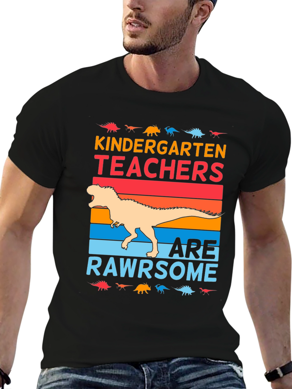 Kindergarten Teachers Are Rawrsome T-Shirt
