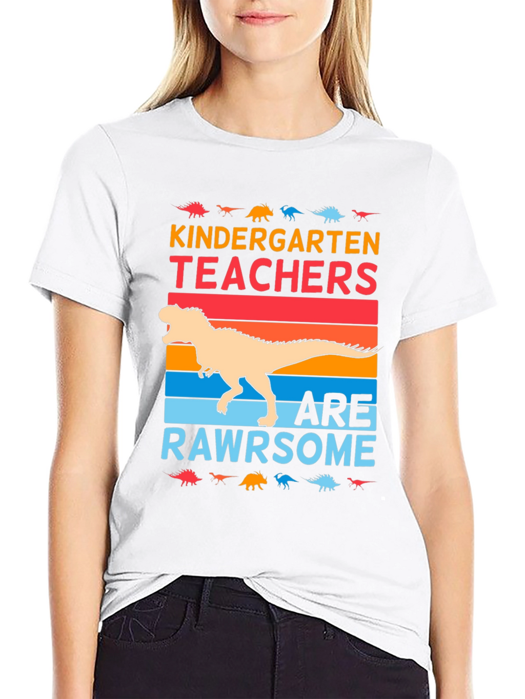 Kindergarten Teachers Are Rawrsome T-Shirt