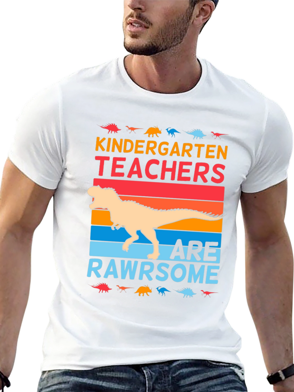 Kindergarten Teachers Are Rawrsome T-Shirt