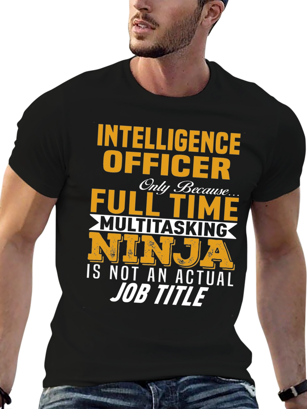 Intelligence Officer Multitasking Ninja T-Shirt