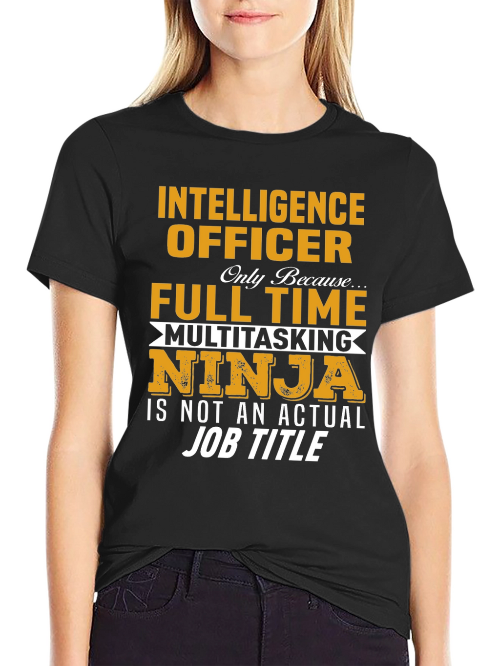 Intelligence Officer Multitasking Ninja T-Shirt
