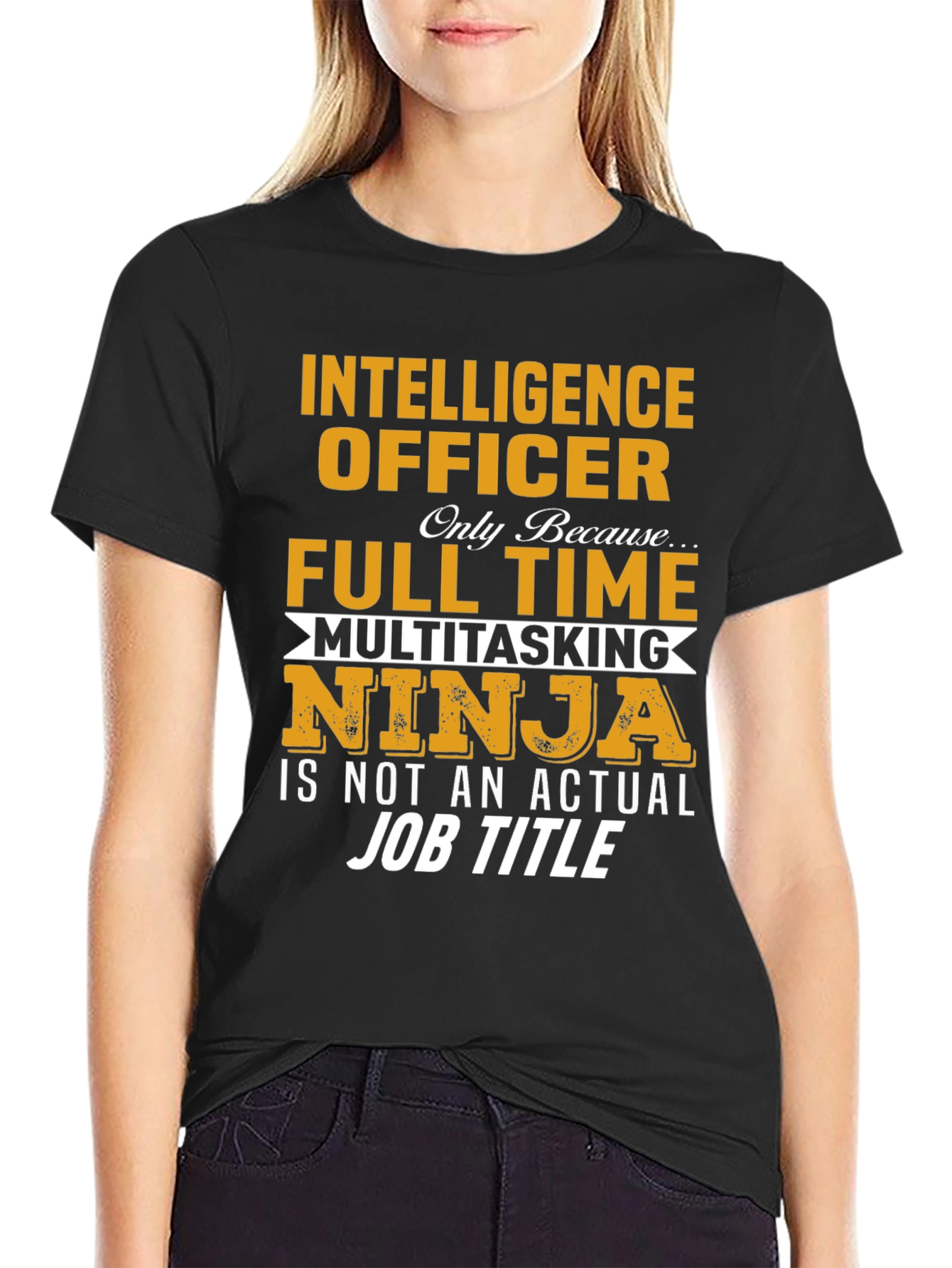 Intelligence Officer Multitasking Ninja T-Shirt