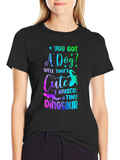 Funny Lizard Owner T-Shirt: I Raised a Tiny Dinosaur