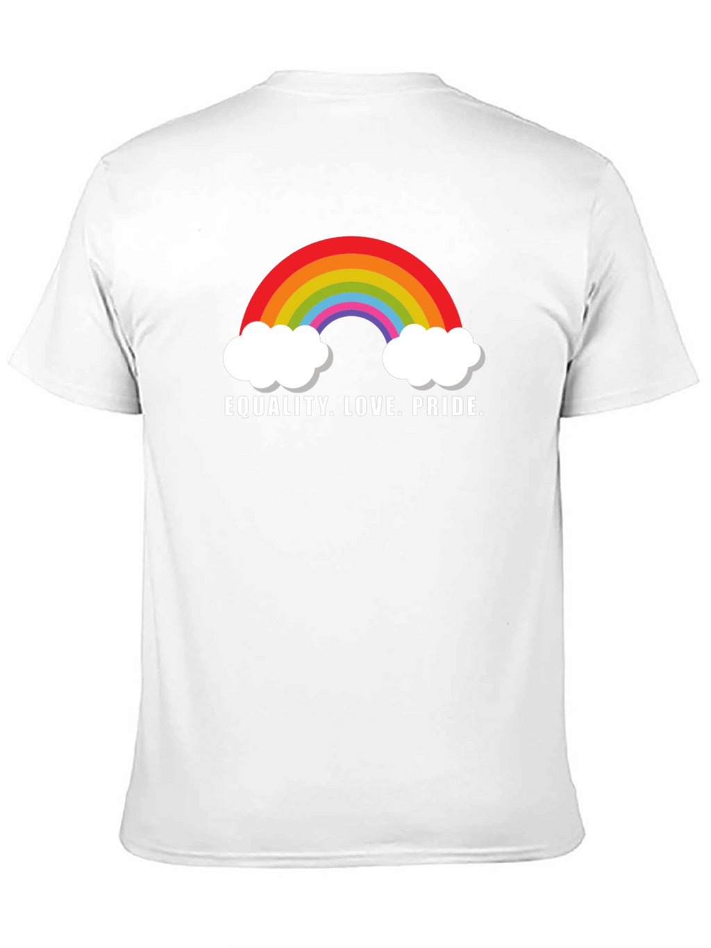 Equality Love Pride Rainbow Graphic Tee