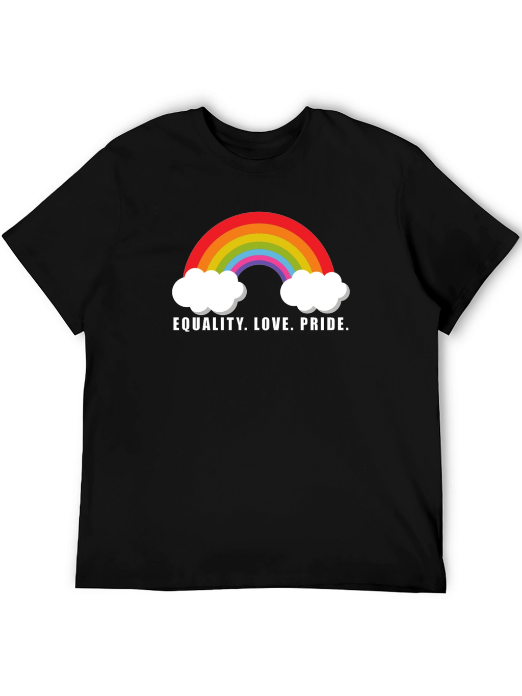 Equality Love Pride Rainbow Graphic Tee