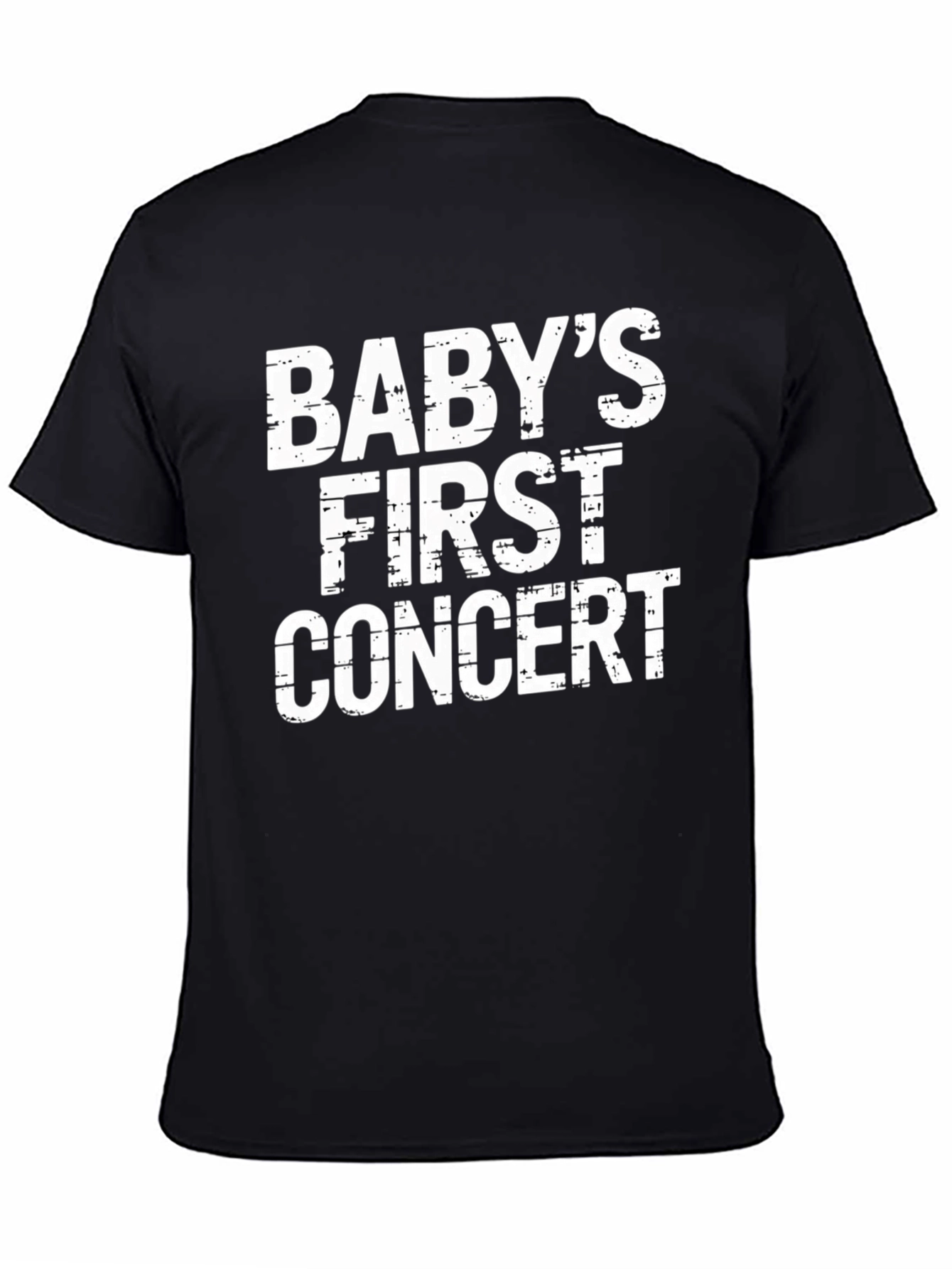 Babys First Concert Tee - Trendy Graphic T-Shirt