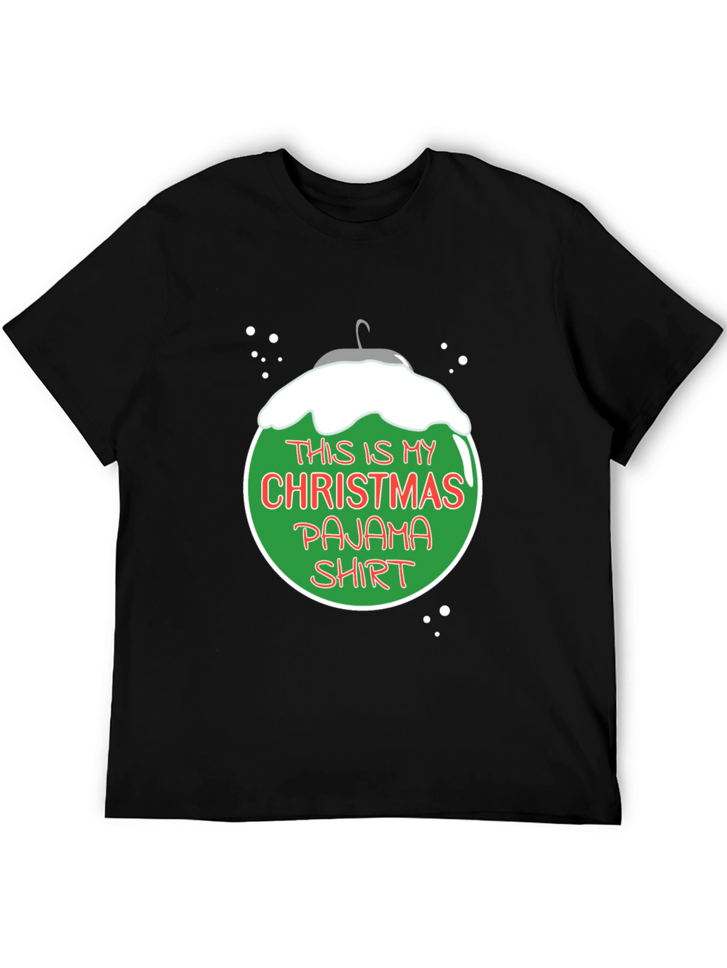 Christmas Pajama Shirt - Holiday T-Shirt