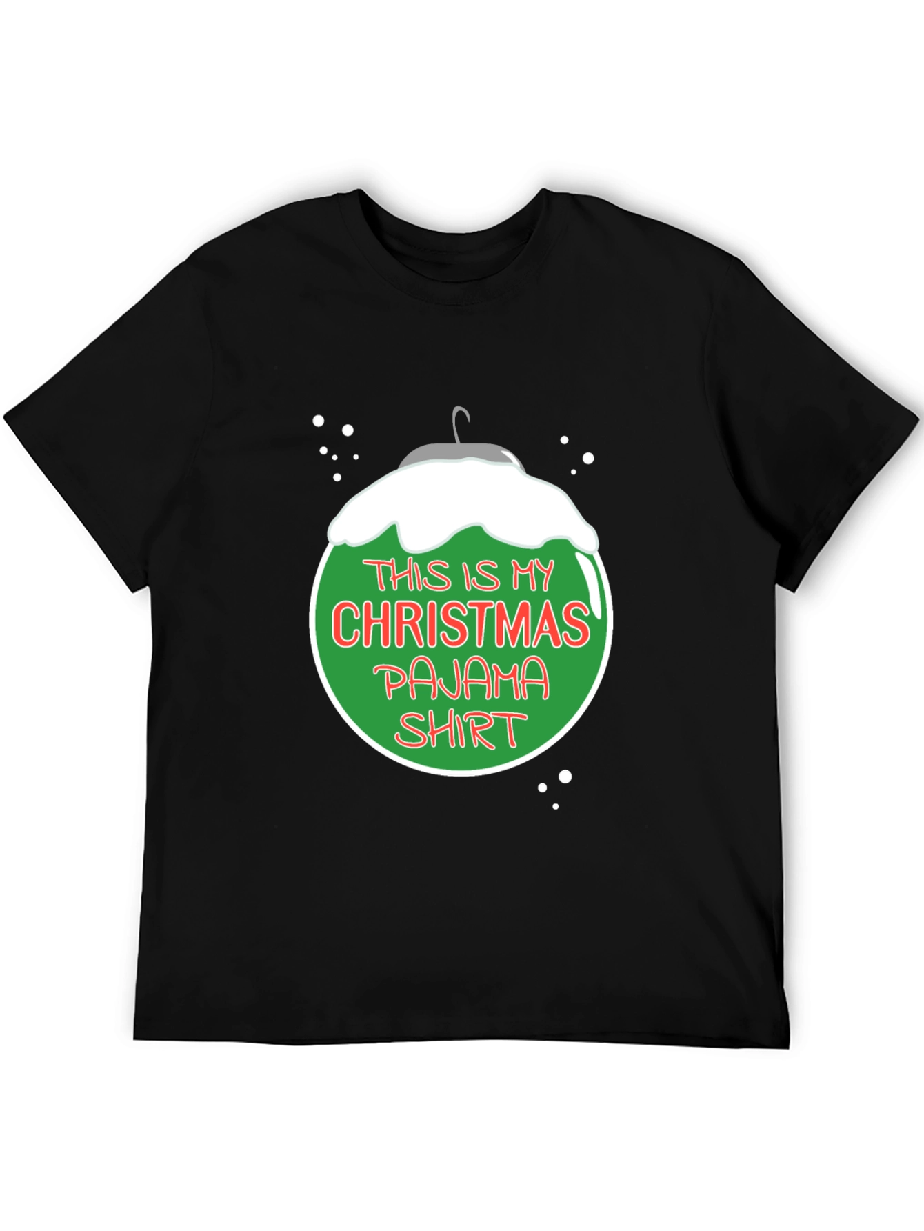 Christmas Pajama Shirt - Holiday T-Shirt