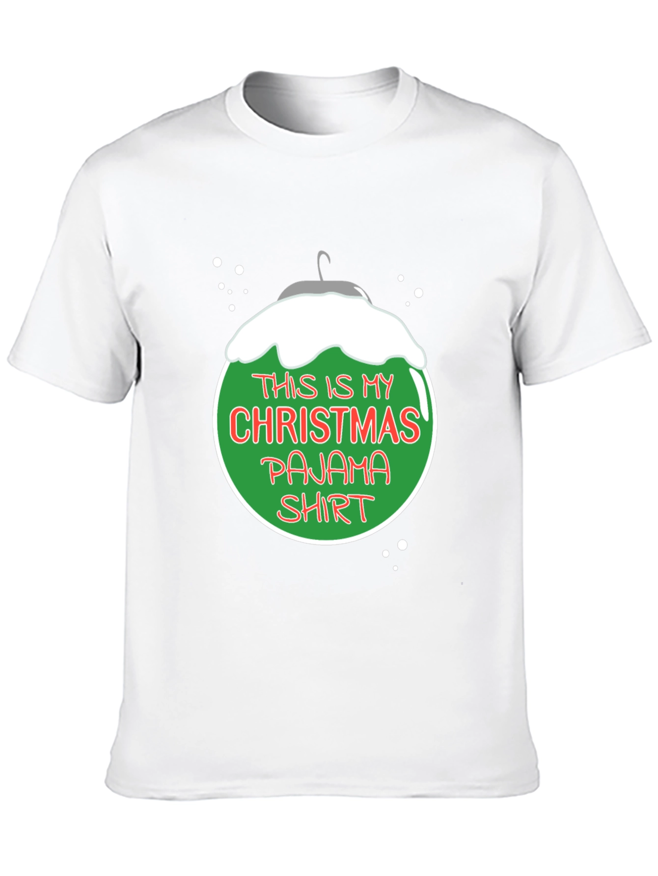 Christmas Pajama Shirt - Holiday T-Shirt