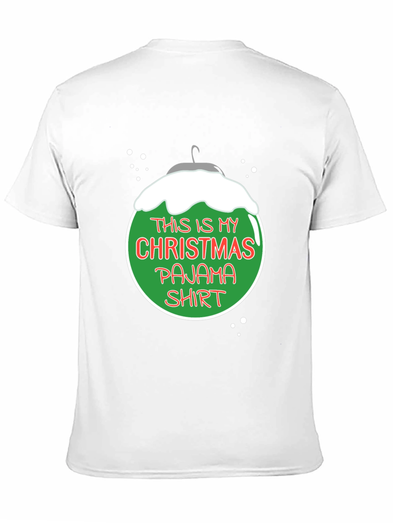 Christmas Pajama Shirt - Holiday T-Shirt