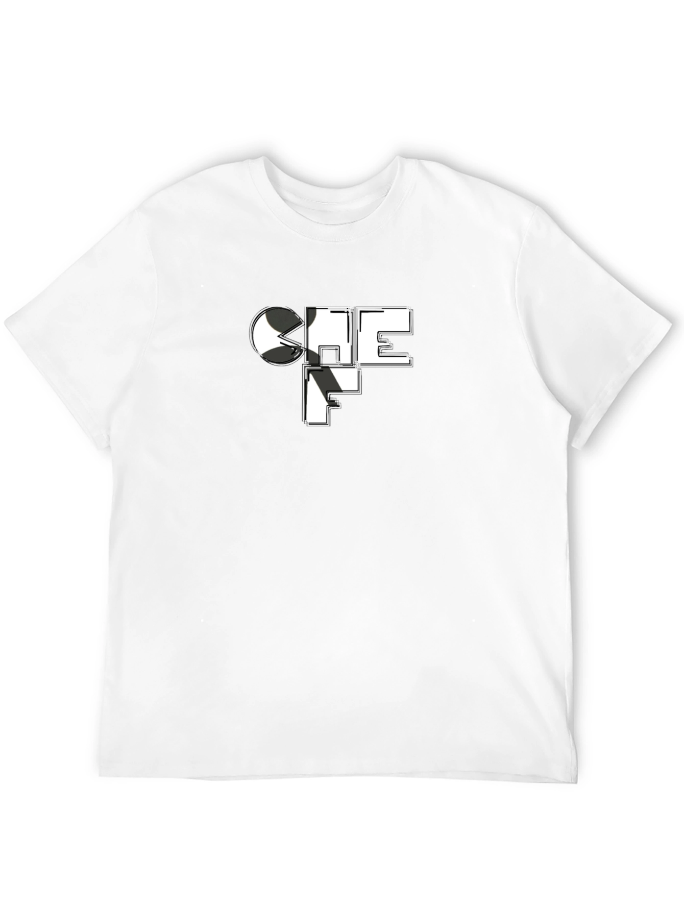 Chef Graphic Black T-Shirt - Culinary Fashion