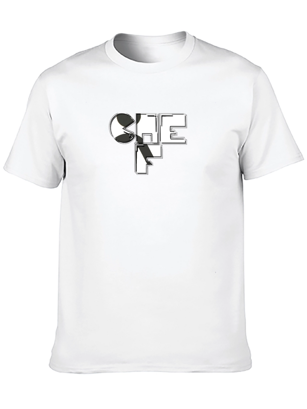 Chef Graphic Black T-Shirt - Culinary Fashion