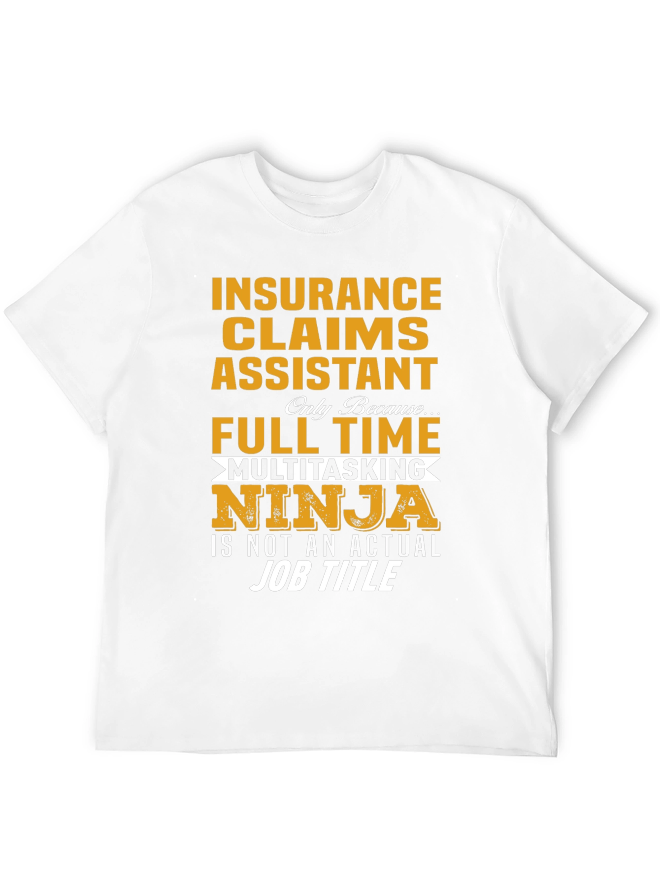 Insurance Claims Assistant Ninja Graphic Tee
