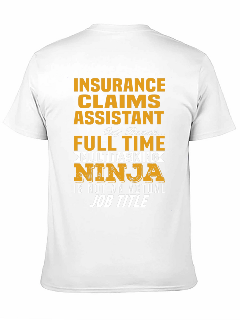 Insurance Claims Assistant Ninja Graphic Tee