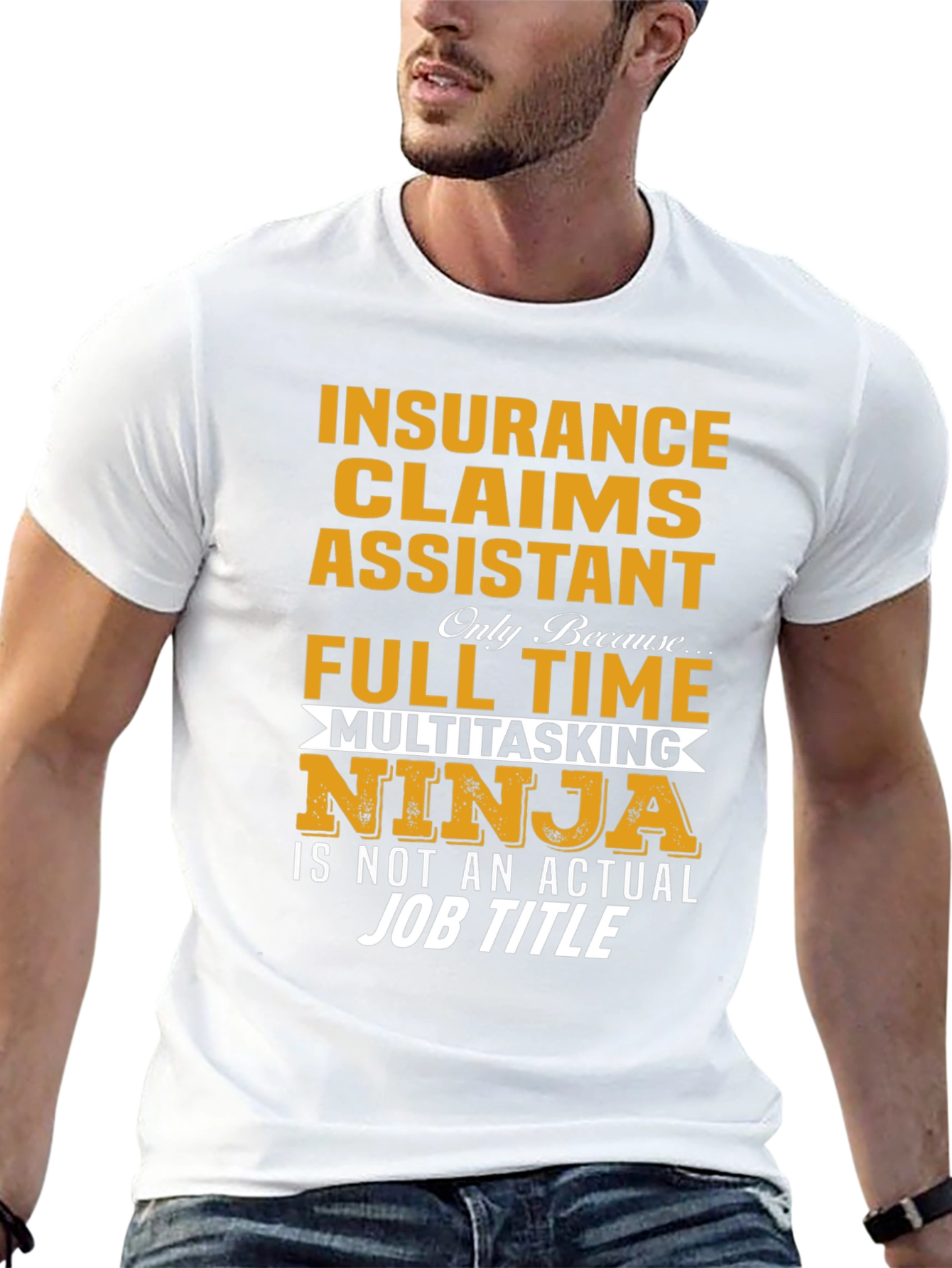 Insurance Claims Assistant Ninja Graphic Tee