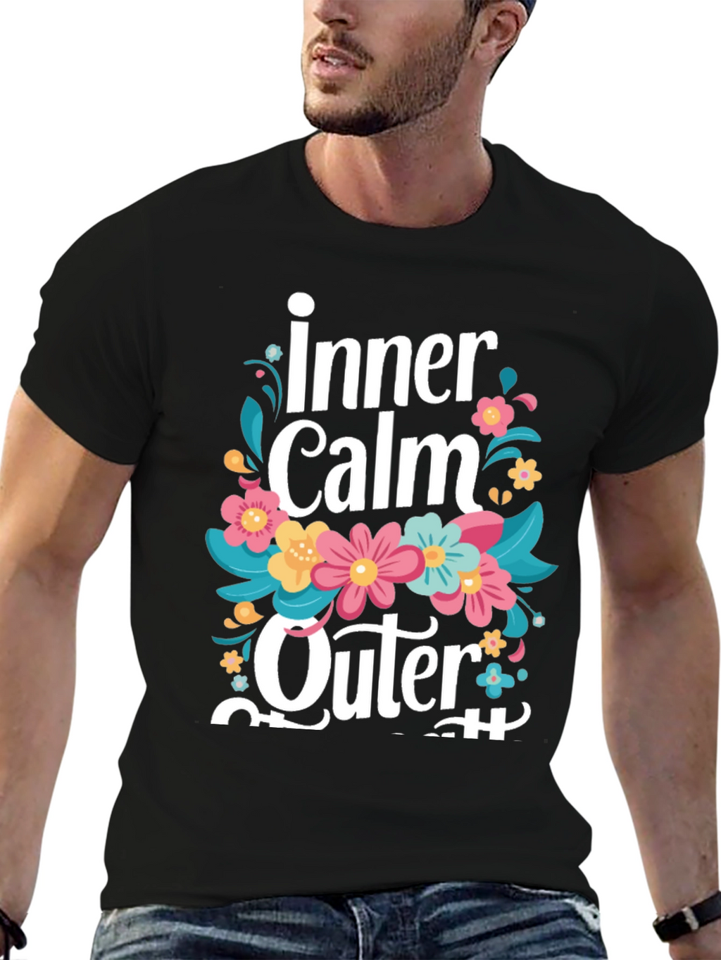 Inner Calm Outer Strength Graphic Tee