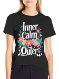 Inner Calm Outer Strength Graphic Tee
