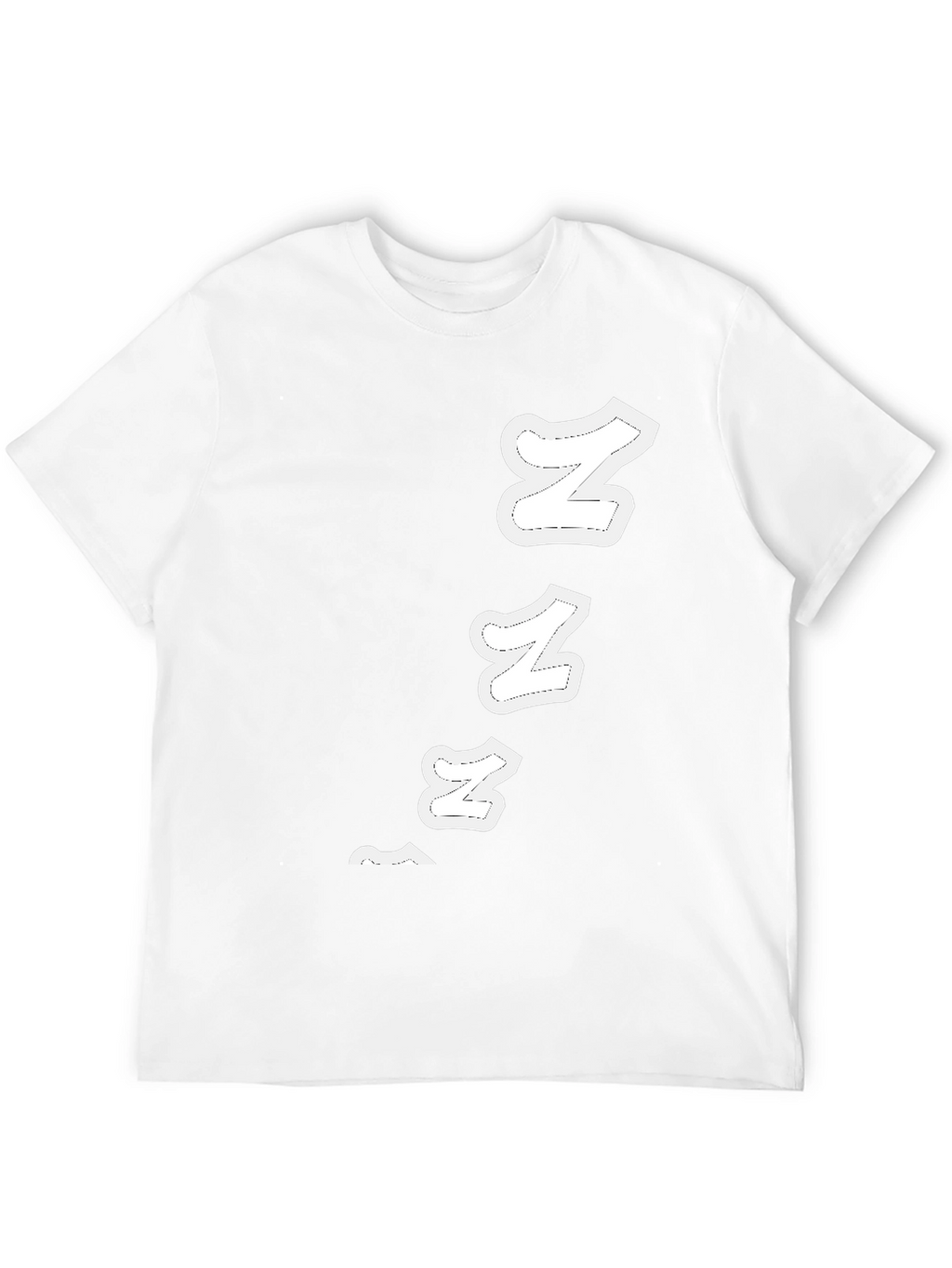 Sleepy Zs Black Cotton Graphic T-Shirt