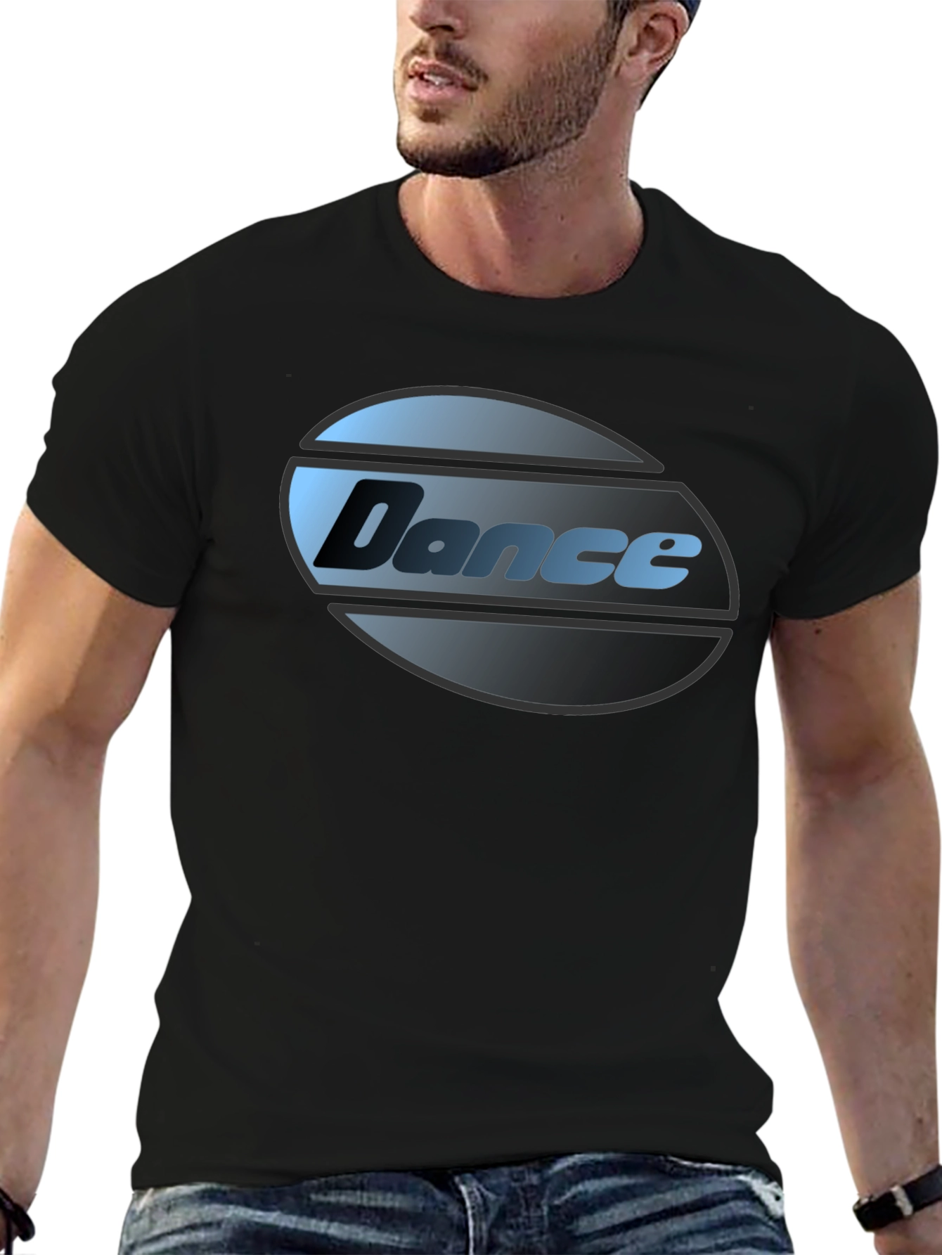Dance Black T-Shirt - Stylish Graphic Tee