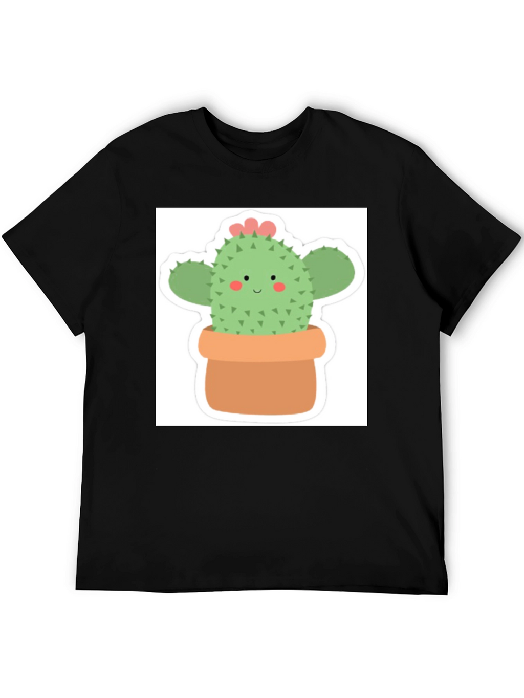 Cute Cactus Plant T-Shirt