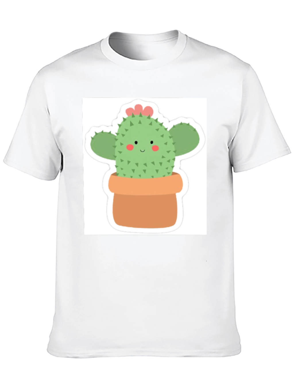 Cute Cactus Plant T-Shirt