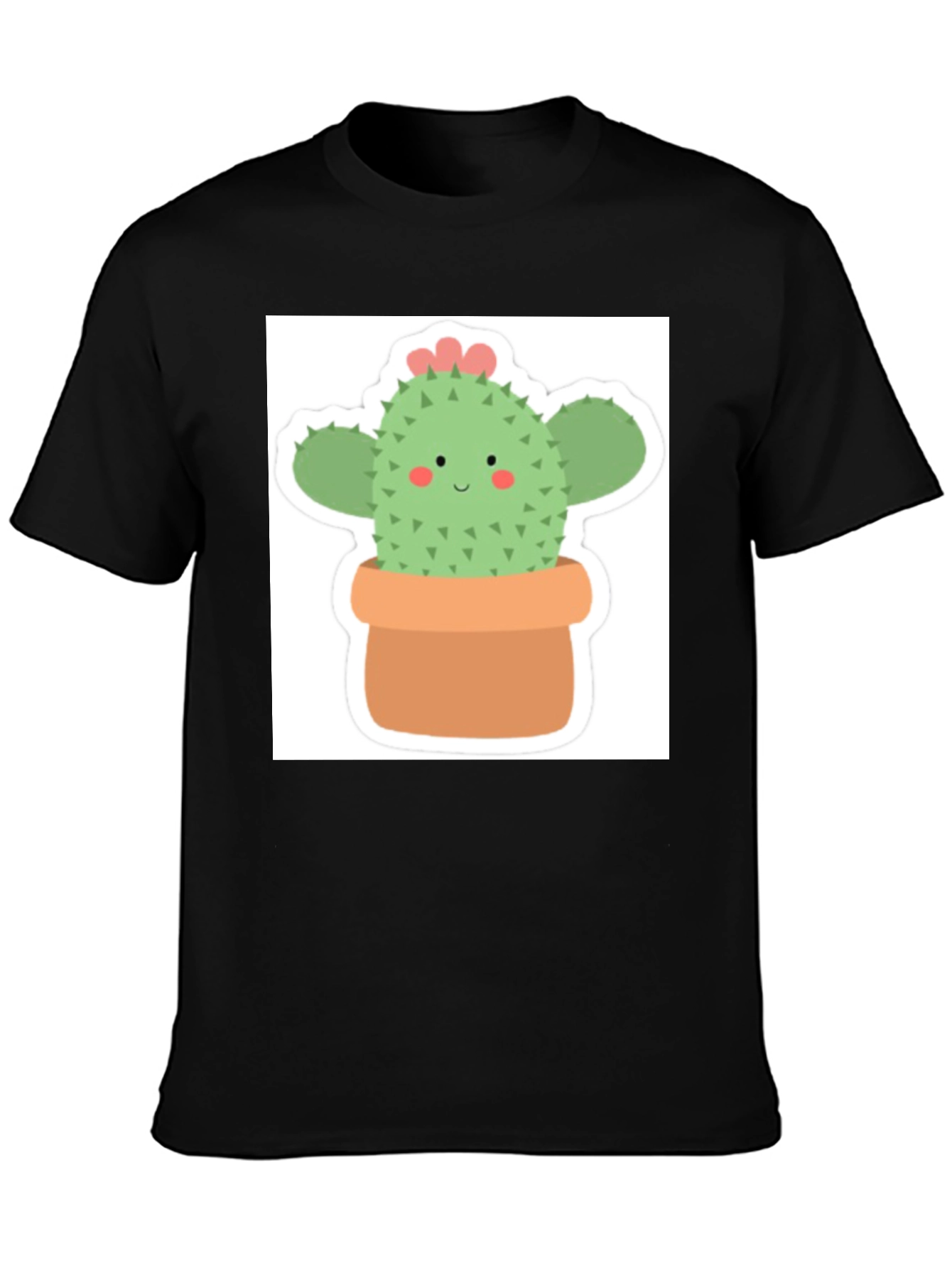 Cute Cactus Plant T-Shirt