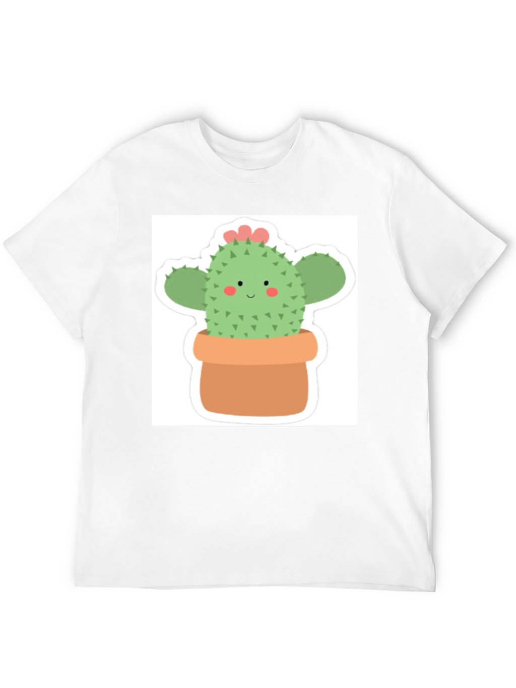 Cute Cactus Plant T-Shirt