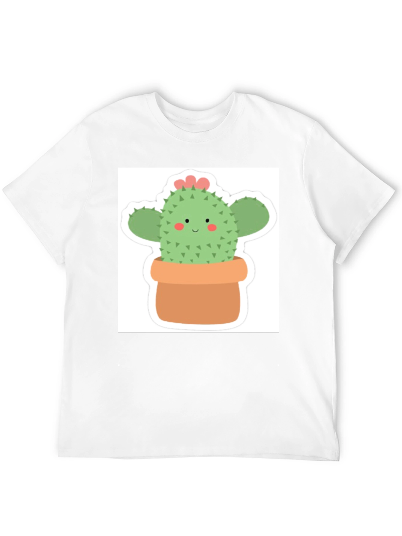 Cute Cactus Plant T-Shirt