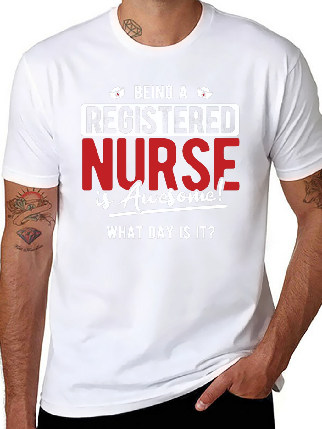 Registered Nurse T-Shirt - Awesome Nurse Life