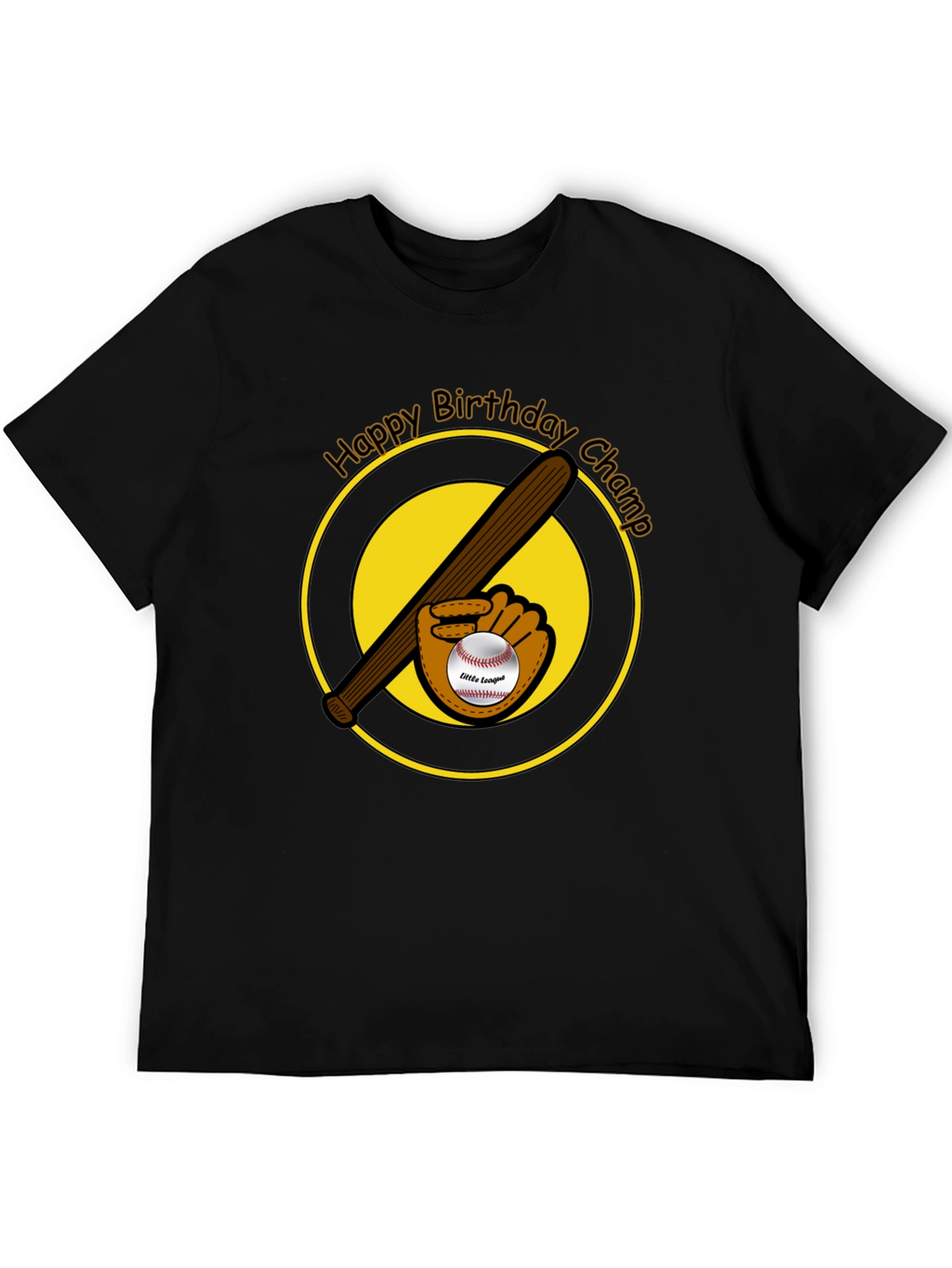 Happy Birthday Champ Baseball T-Shirt