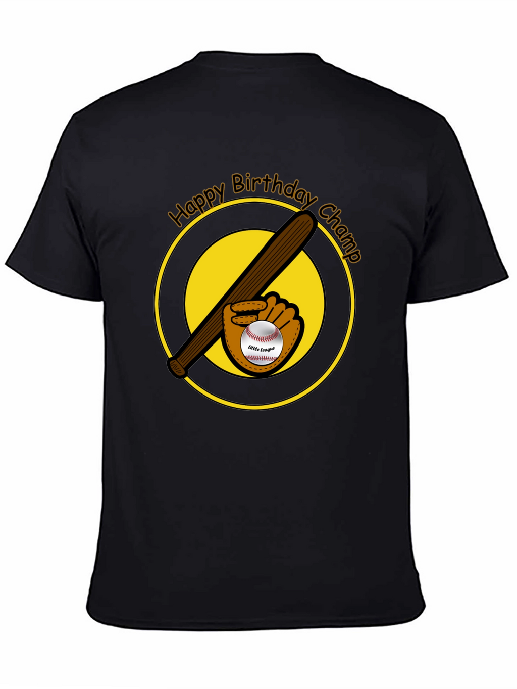 Happy Birthday Champ Baseball T-Shirt