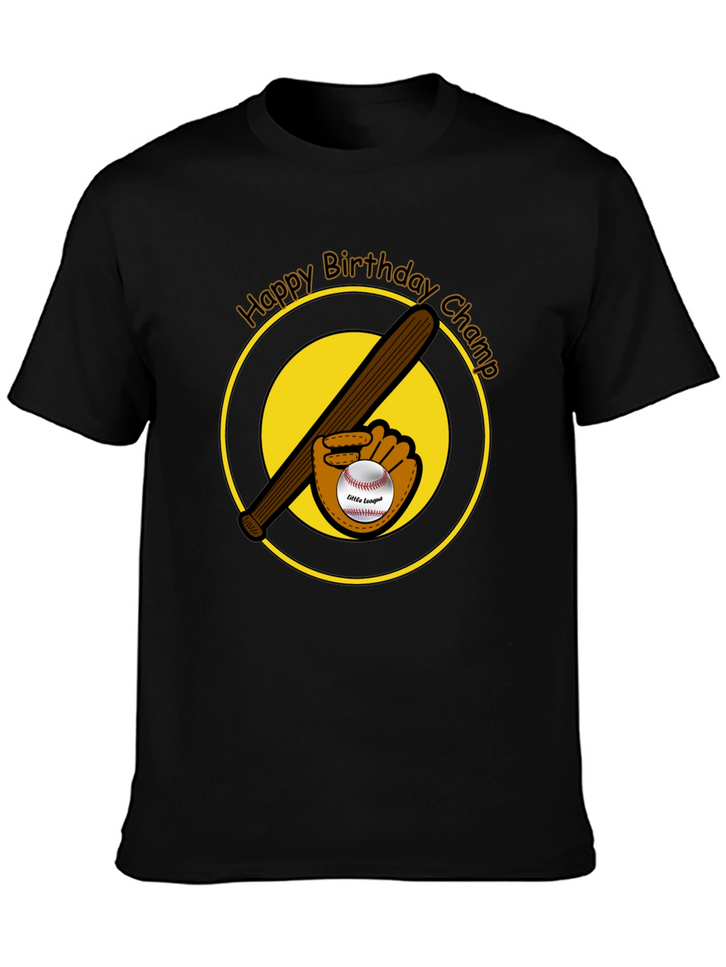Happy Birthday Champ Baseball T-Shirt