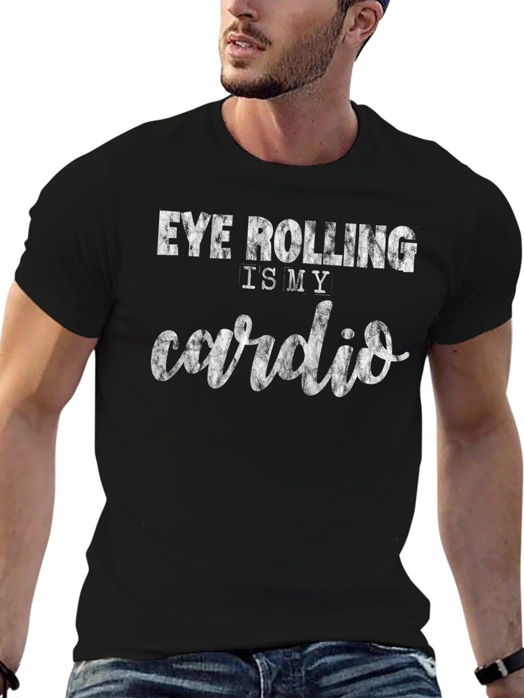 Eye Rolling is My Cardio Graphic T-Shirt