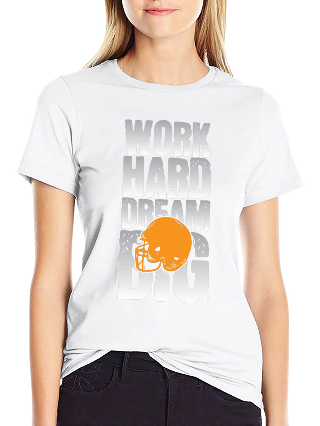 Work Hard Dream Big Graphic Tee