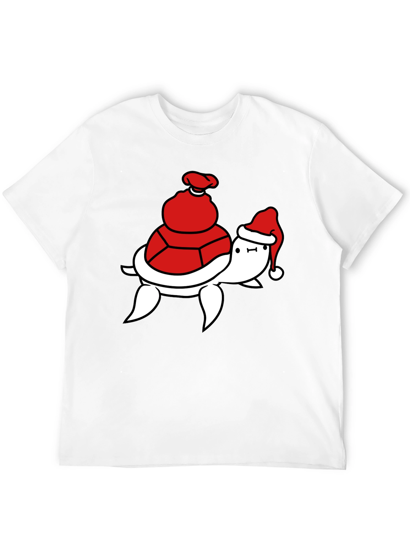 Festive Turtle T-Shirt - Holiday Ready