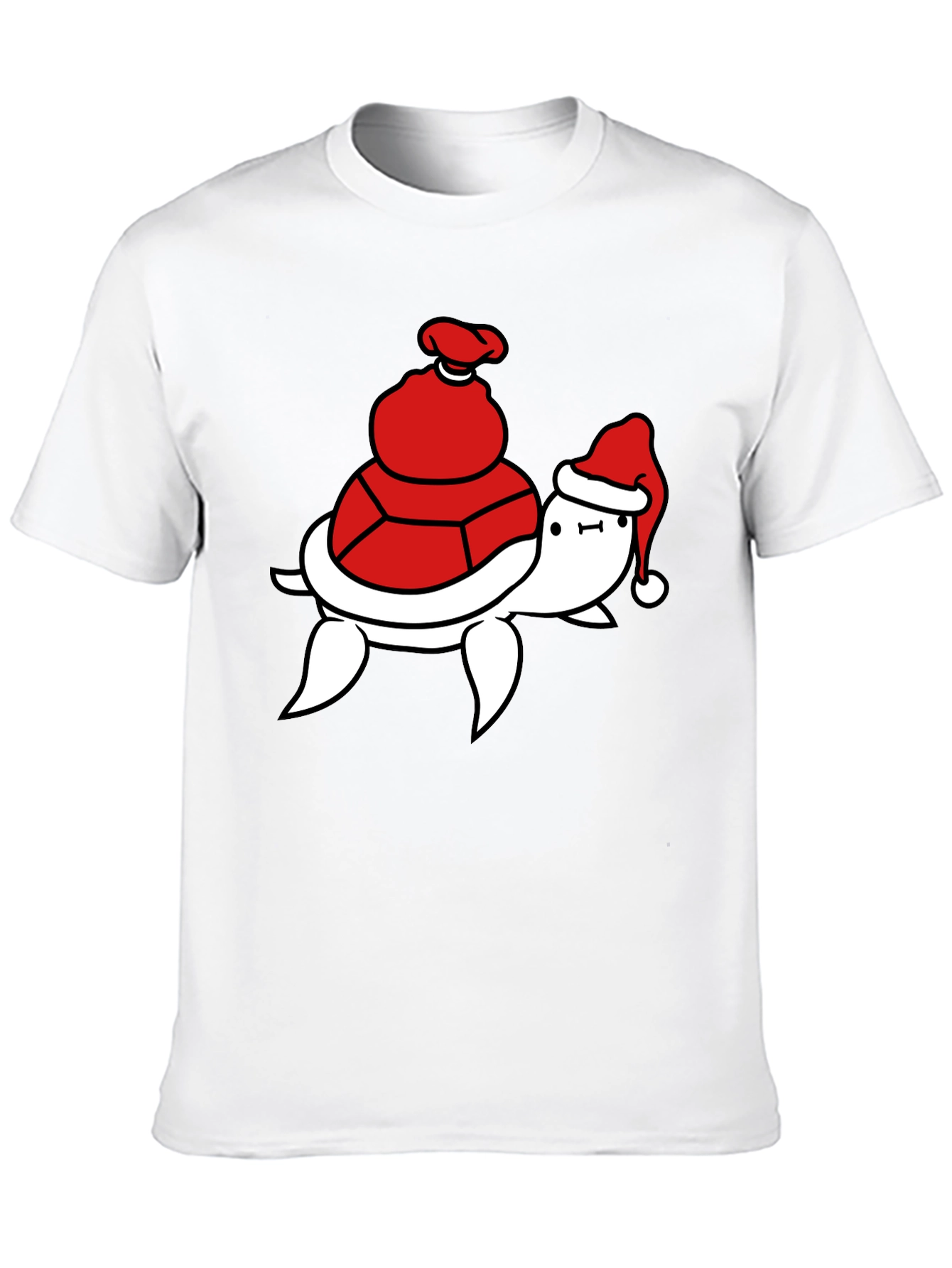 Festive Turtle T-Shirt - Holiday Ready