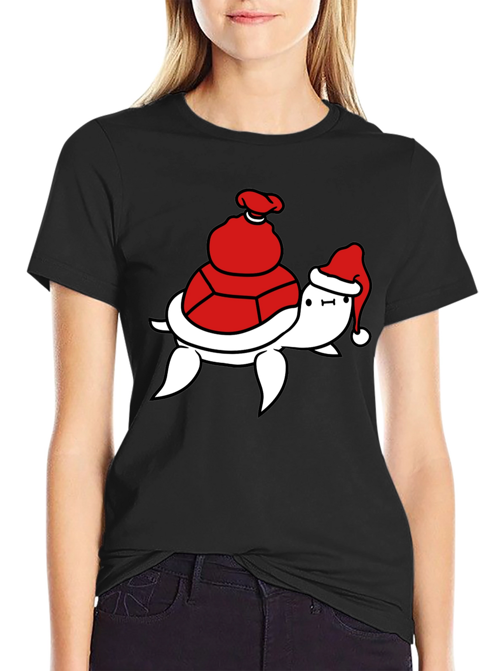 Festive Turtle T-Shirt - Holiday Ready
