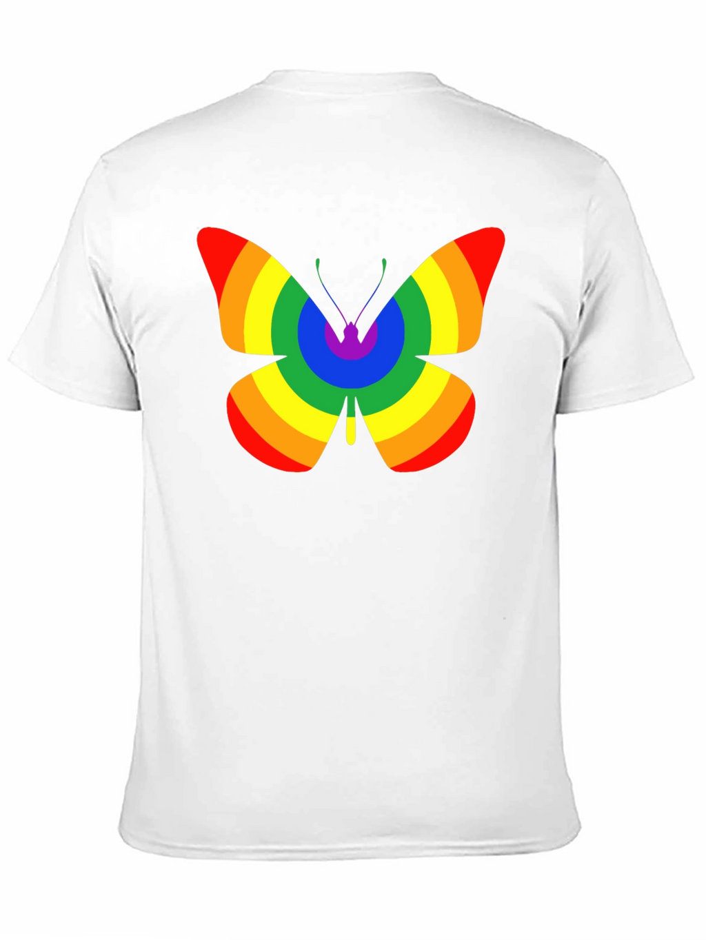 Rainbow Butterfly Graphic Tee