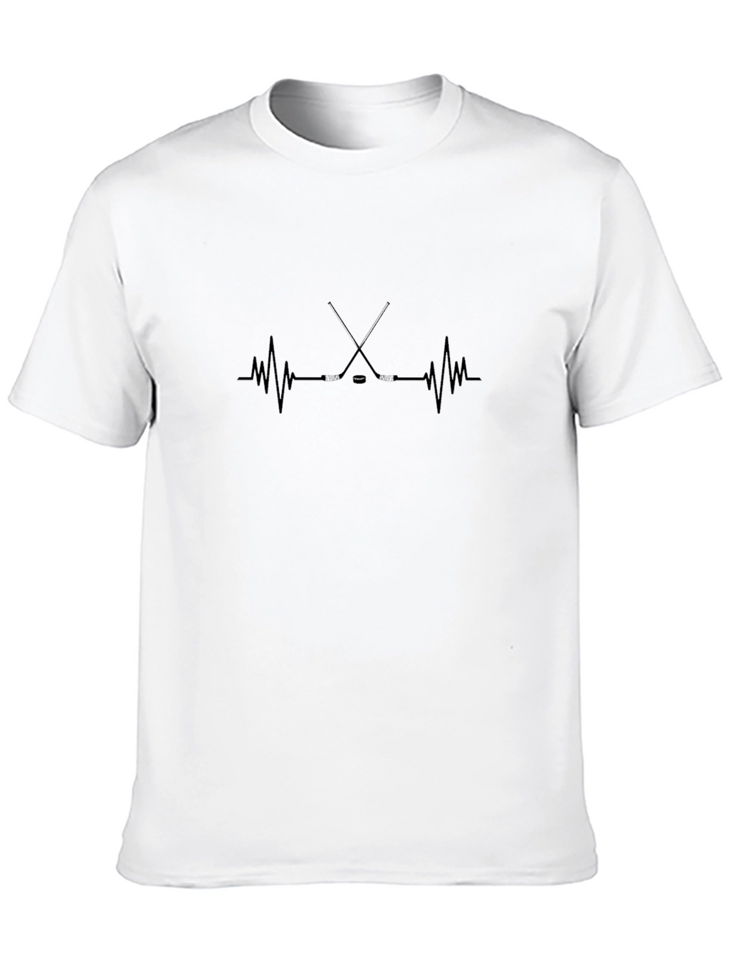 Hockey Heartbeat T-Shirt - Passion for the Game