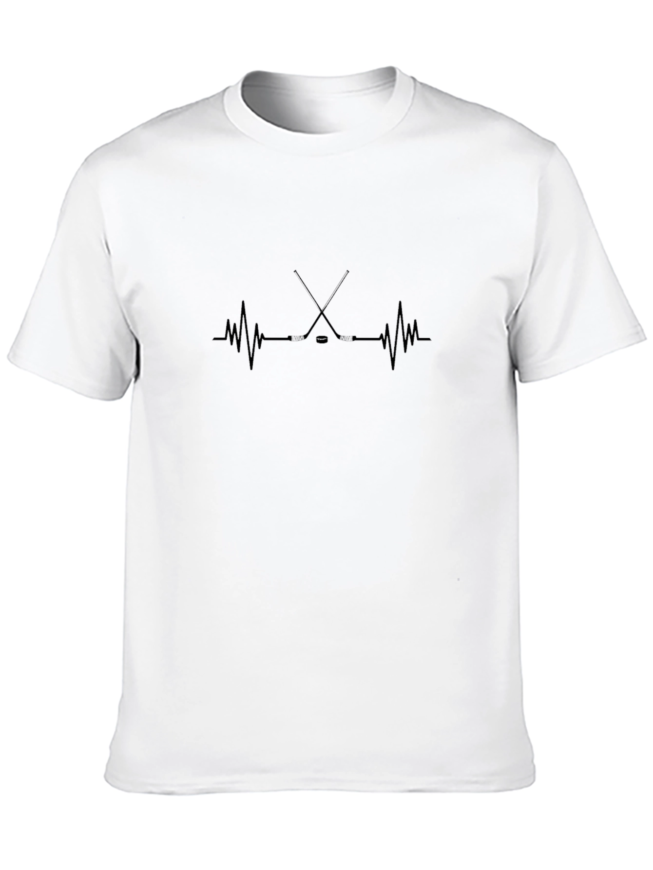 Hockey Heartbeat T-Shirt - Passion for the Game