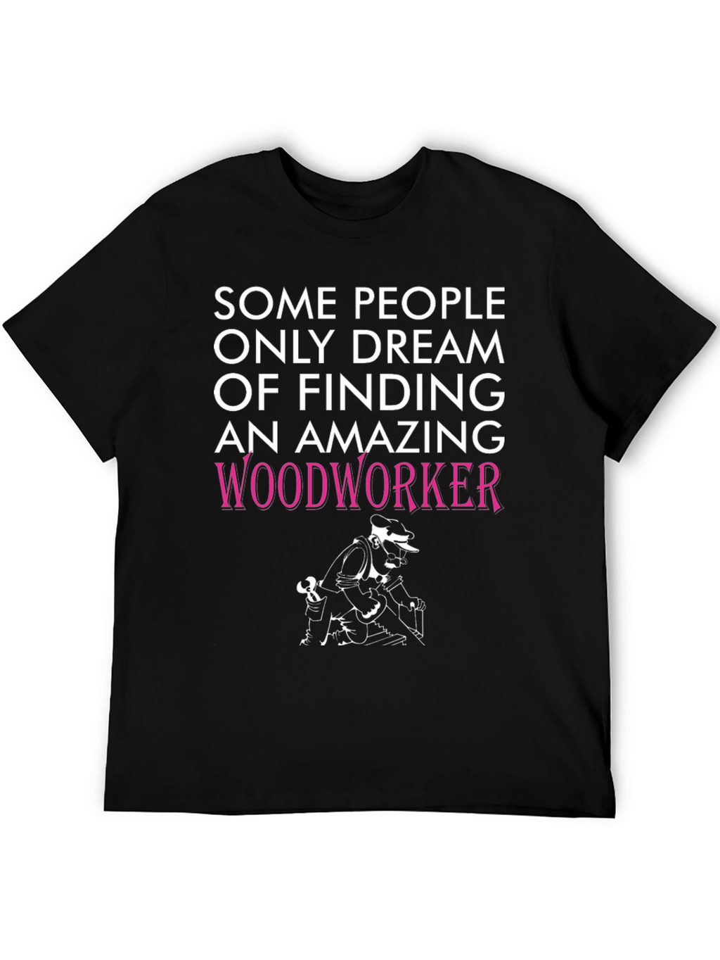 Amazing Woodworker Graphic T-Shirt - Black