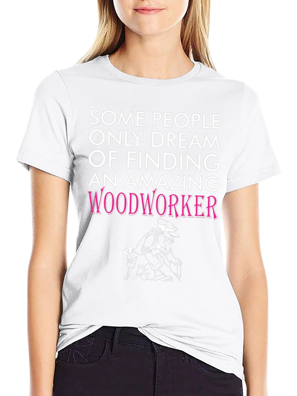 Amazing Woodworker Graphic T-Shirt - Black