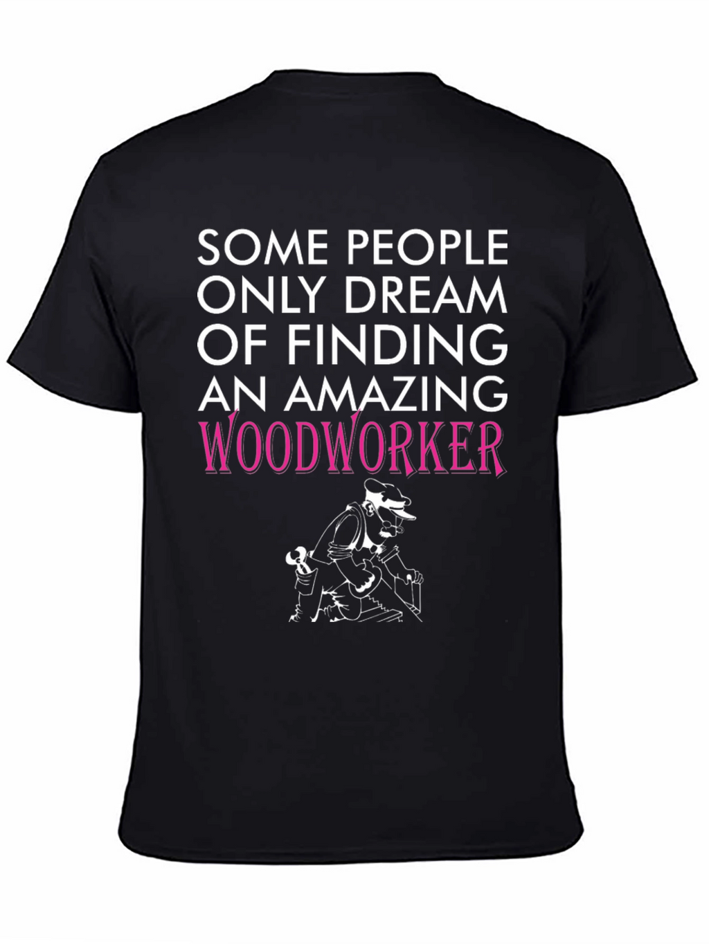 Amazing Woodworker Graphic T-Shirt - Black