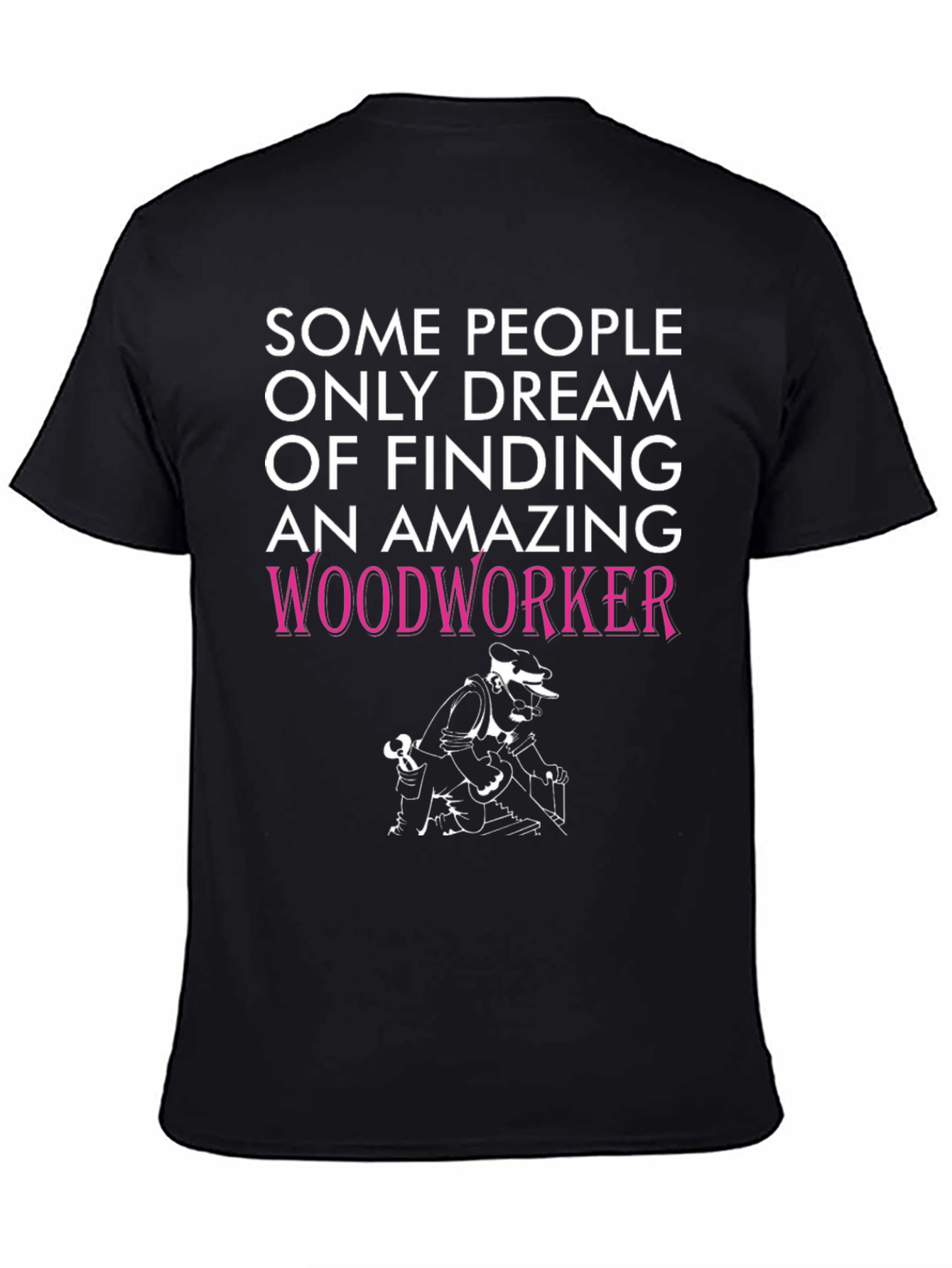 Amazing Woodworker Graphic T-Shirt - Black