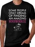 Amazing Woodworker Graphic T-Shirt - Black