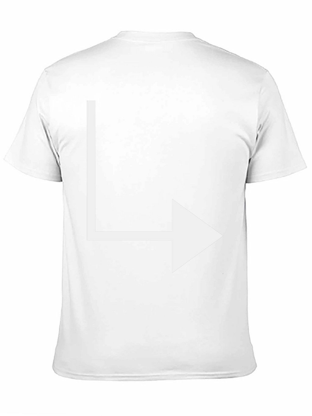 Right Arrow Graphic Tee - Mens Black T-Shirt