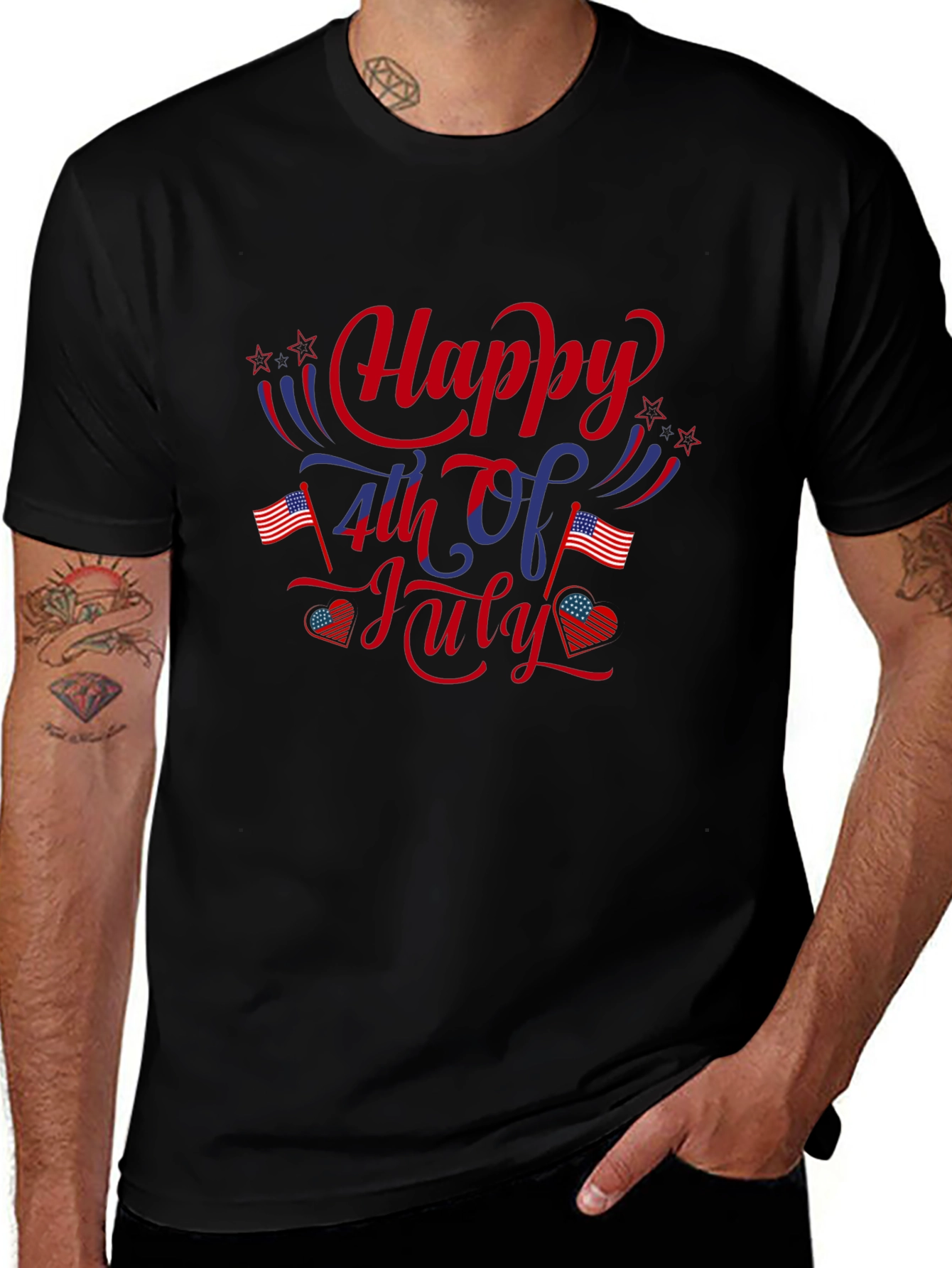 Happy 4th of July Graphic T-Shirt
