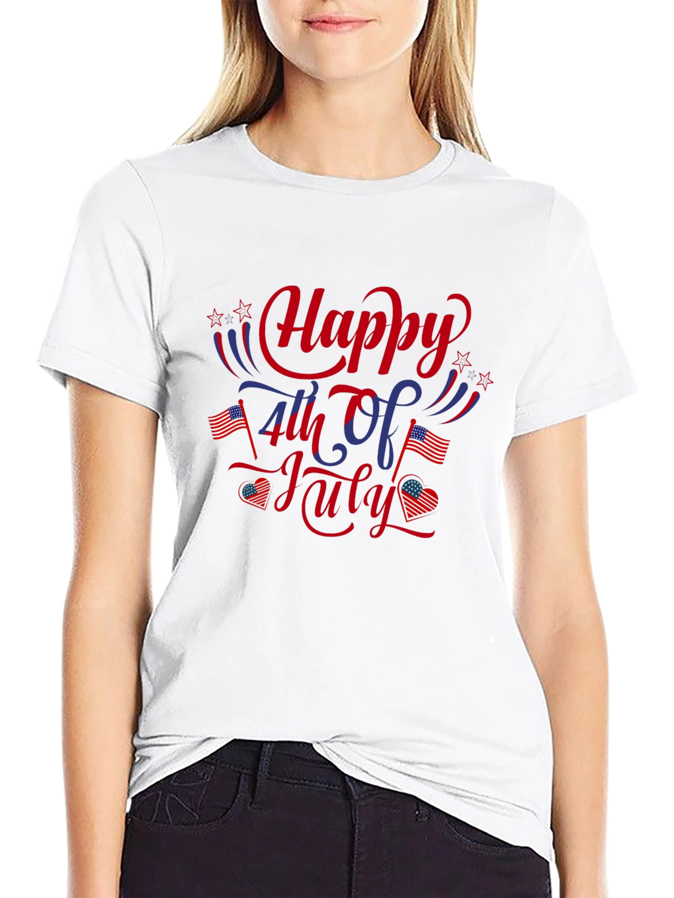 Happy 4th of July Graphic T-Shirt