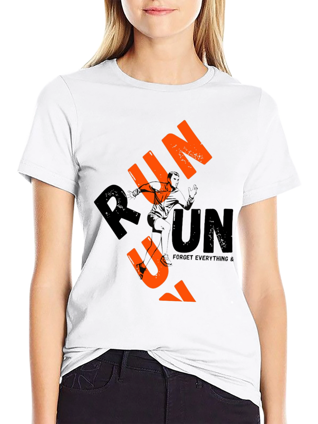 Run T-Shirt - Forget Everything and Run