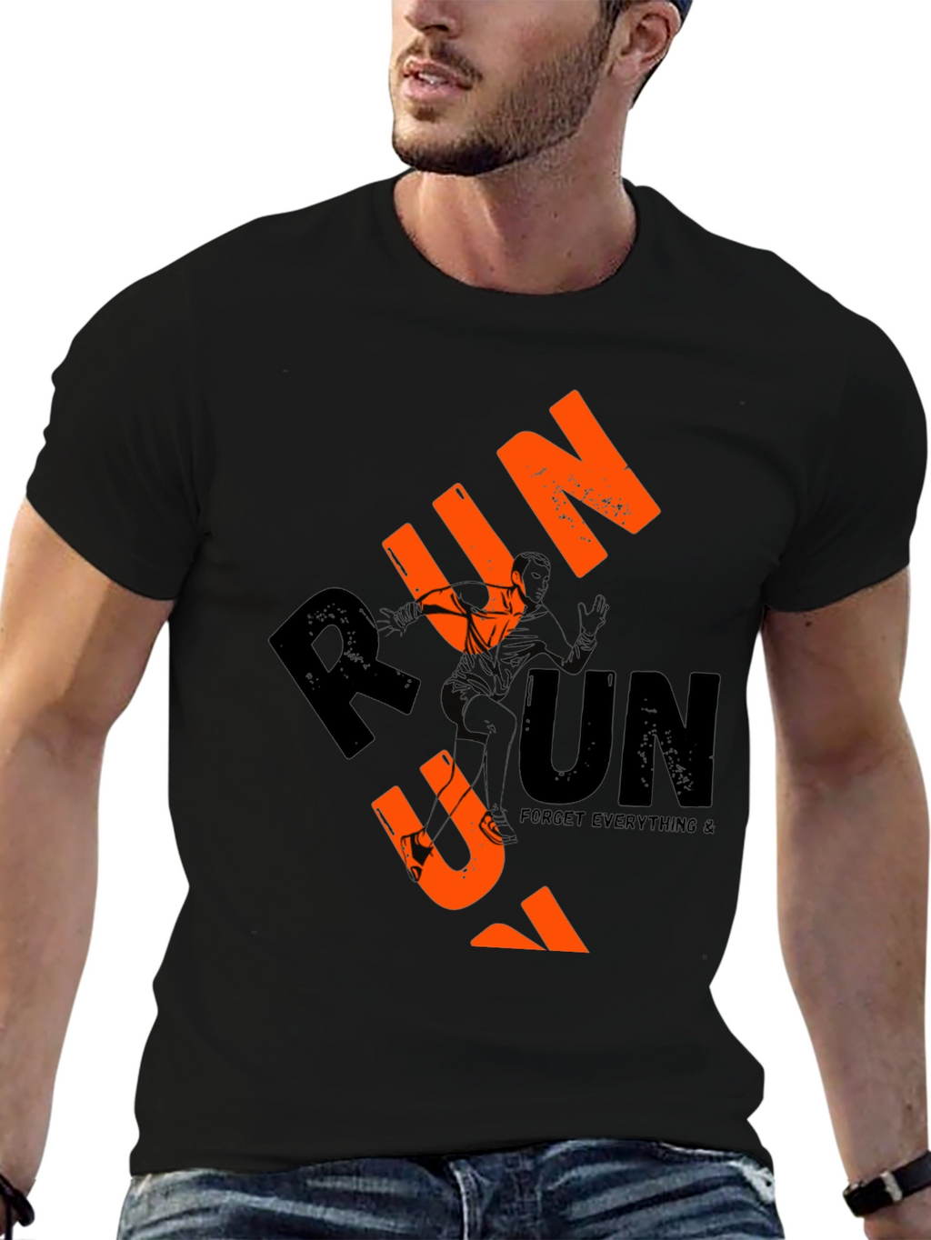 Run T-Shirt - Forget Everything and Run